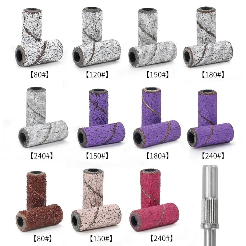 Mini Sand Ring Bearing Nail Polish Nail Polish Remover Manicure Grinding Tool To Remove Dead Skin Shaft Nails Nail Charms