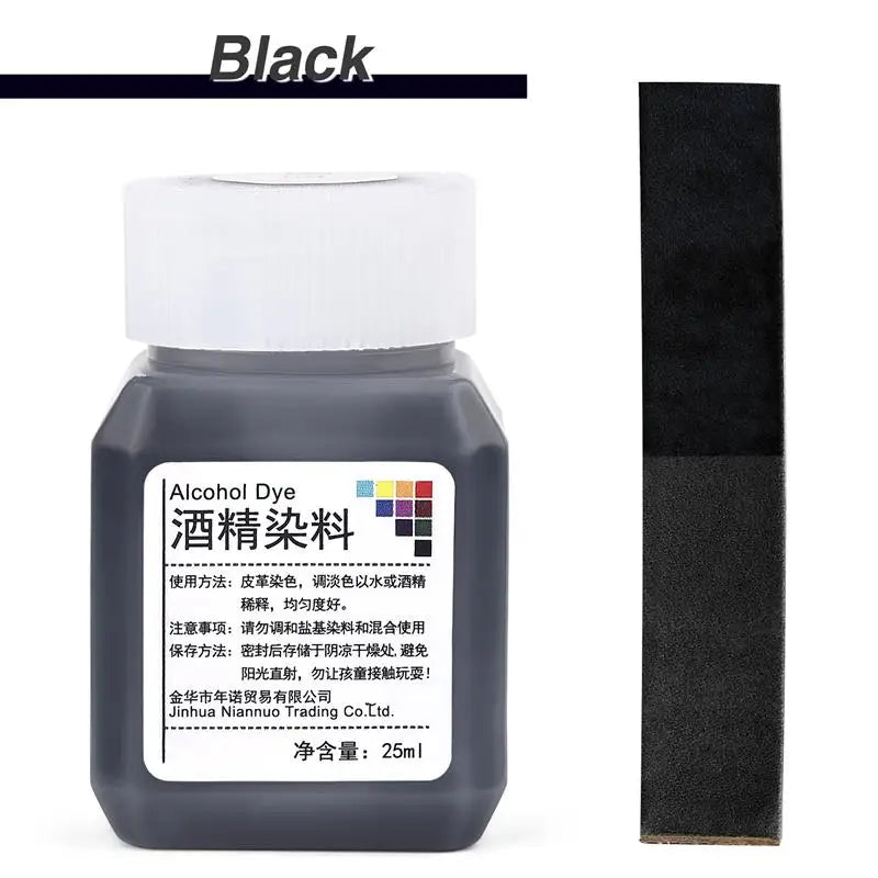 24 Color Leather Alcohol Dye Complete Set Of Diy Handmade Leather Cow Leather Dye Vegetable Tanned Leather Dye Alcohol Dye Water