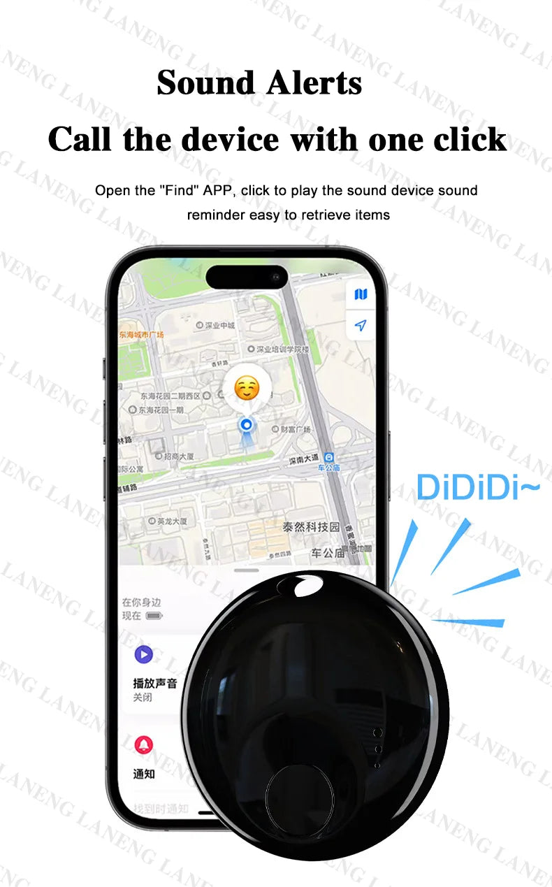 GPS IP67 MFI For Apple Tracker Smart Air Tag Child Key Pet Car Vehicle Lost Tracker Battery Life About 365 Day Bluetooth Tracker