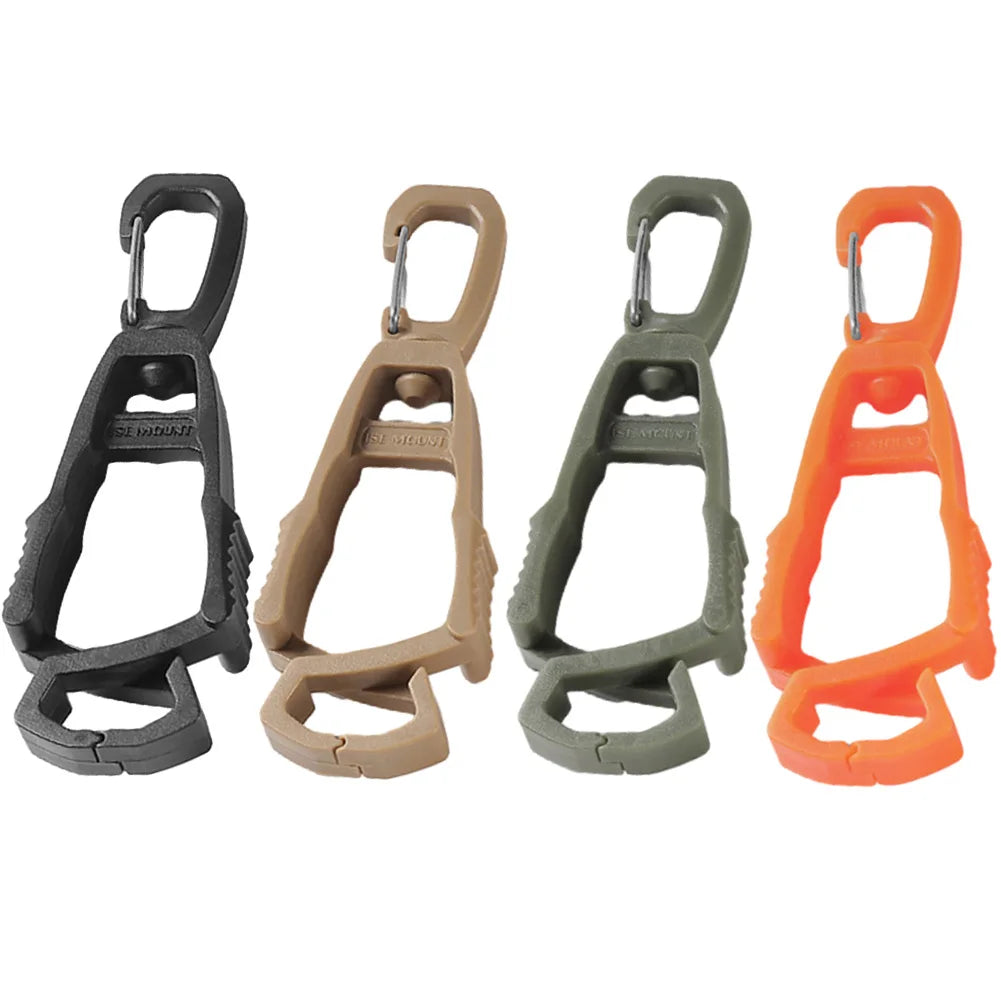 Outdoor Glove Clip Multi-purpose Protective Gloves Clips Anti-drop Work Gloves Holder Clip for Worker Construction