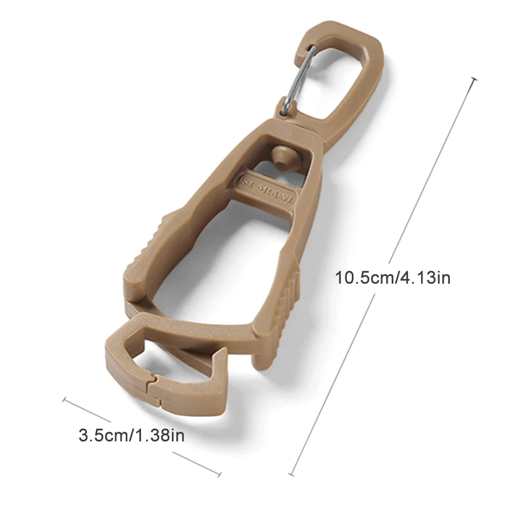 Outdoor Glove Clip Multi-purpose Protective Gloves Clips Anti-drop Work Gloves Holder Clip for Worker Construction
