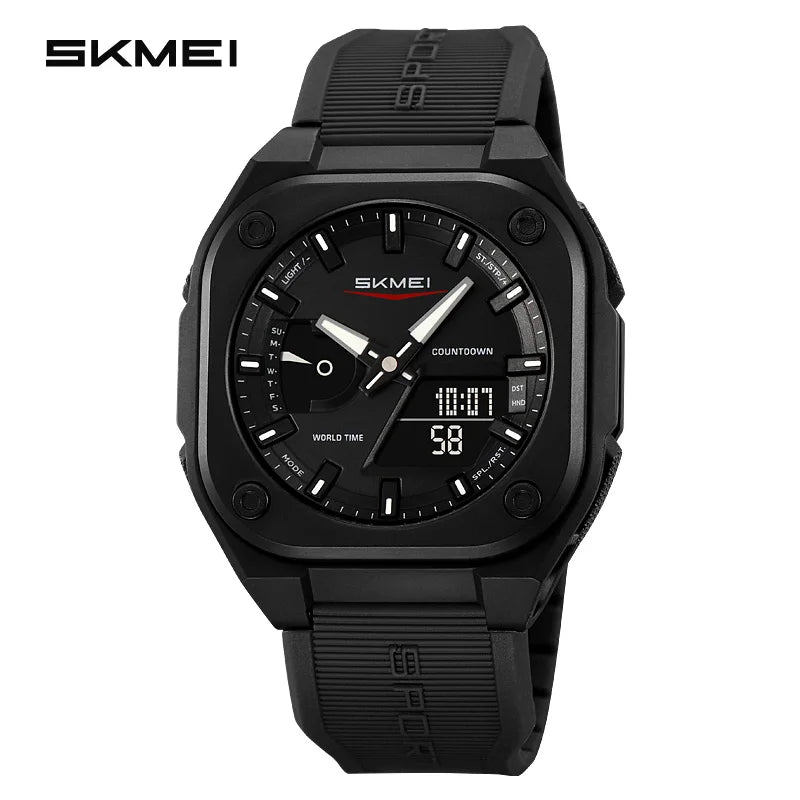 SKMEI 2328 New Original Sports Digital Electronic Watch Dual Display Multi Functional Men's Waterproof Clock relógios masculino