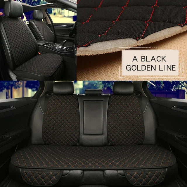 Universal Car Seat Cover Protector Car Accessori Backrest Front Rear Seat Back Waist Washable Cushion Pad Mat Auto Four Seasons