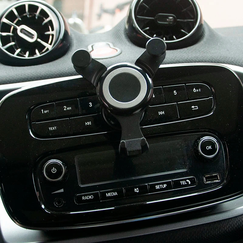 Cell Phone Holder Mobile Bracket Stand Radio Panel decicated base  For Mercedes Smart 453 Fortwo Forfour,Car Interior Supplies