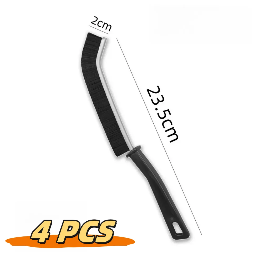 Cleaning Brush for Fine Seam Corners Groove Window Cleaning Tools Kitchen Bathroom Tiles Joints Brush Microfiber Toilet WC Brush