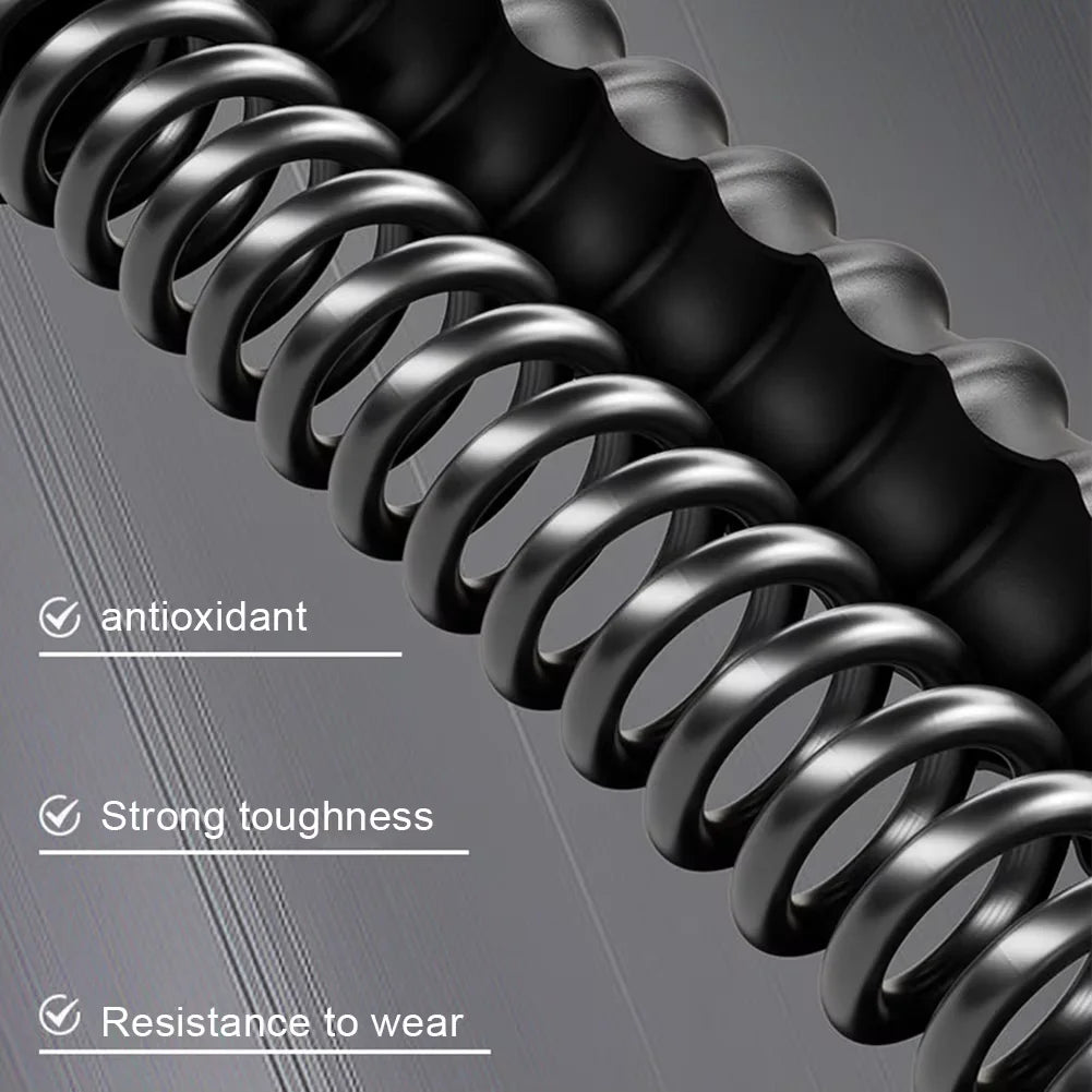 2Pc Strength Training Bar Ergonomic Fitness Grip Bar Biceps Triceps Strengthener Spring Arm Strength Expander Arm Muscle Trainer