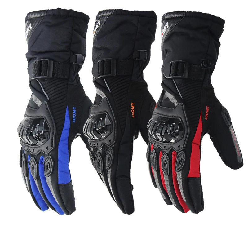 Motorcycle gloves 100% Waterproof windproof Winter warm Guantes Moto Luvas Touch Screen Motosiklet Eldiveni Protective