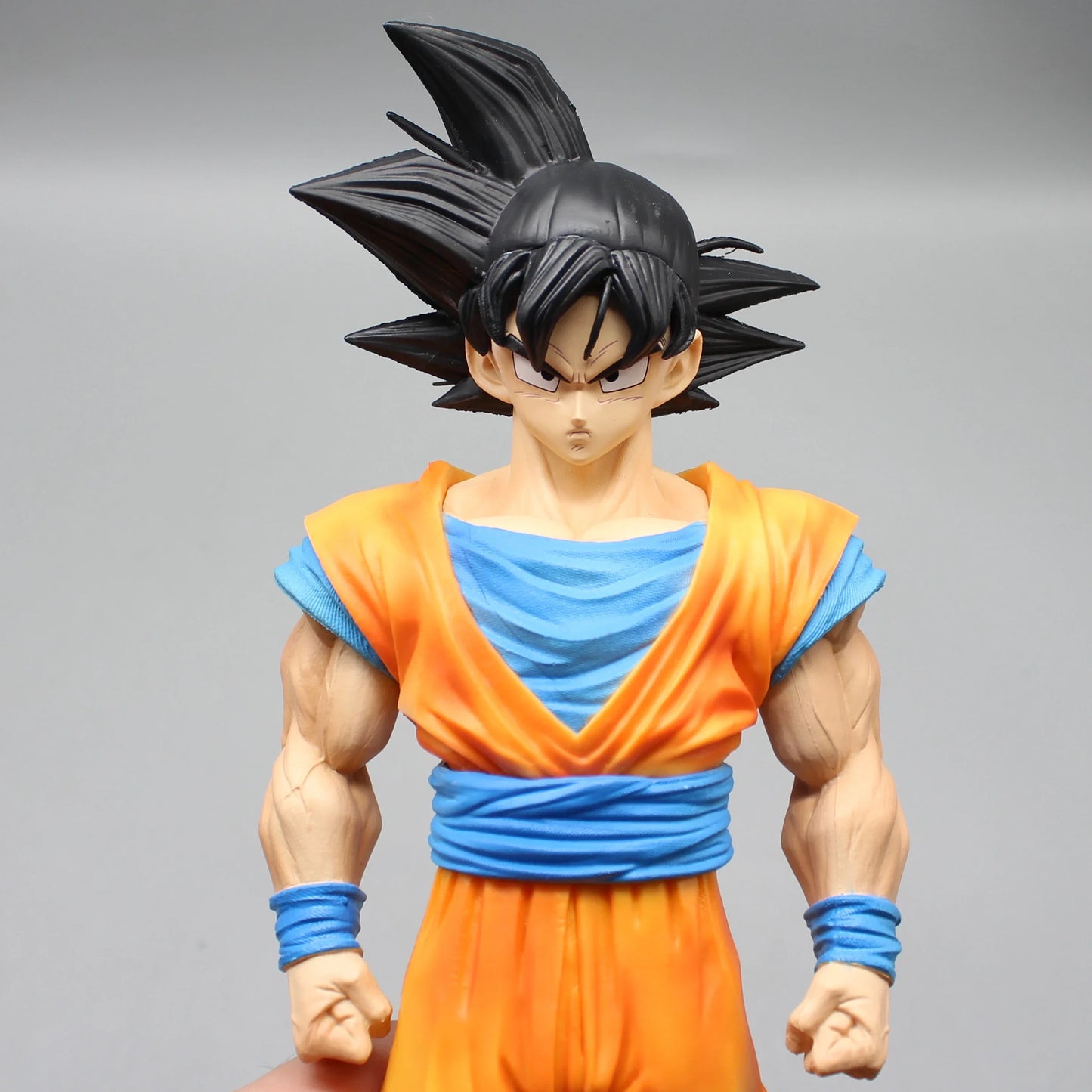 30cm Dragon Ball Z Figures Son Goku Anime Figure 2 Heads Kakarotto Super Saiyan Goku Pvc Statue Model Doll Collection Toys Gifts