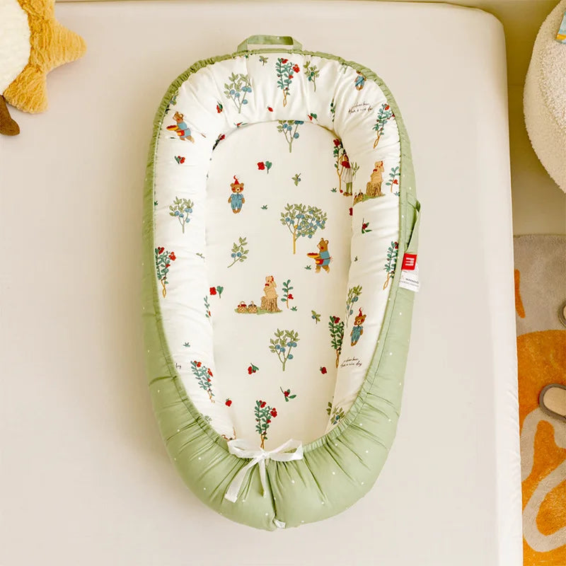 New Folding Baby Sleeping Nest Newborn Bed Crib Travel Playpen Mattress Child Toddler Playpens Photography Cama Bebe with Pillow