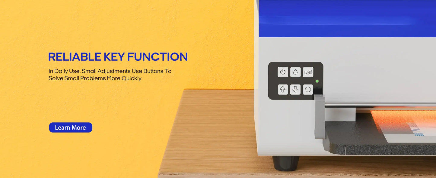 Punehod 8.2inch A4 L800 Dtf Printer Bundle With Oven High Resolution Direct To Film Printing Machine-Best For DIY T-Shirt