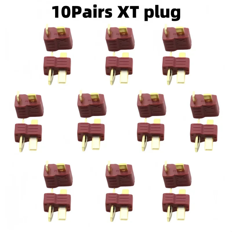 T anti slip TX xt30 XT60 XT90 plug high current docking terminal power connector male and female connectors for battery ESC