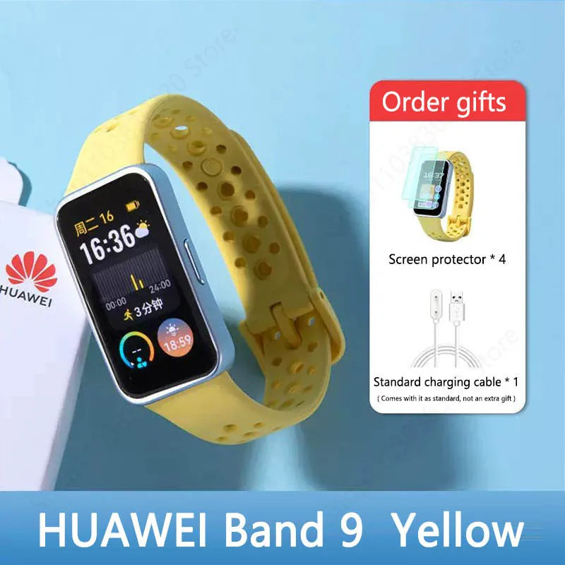2024 New Original HUAWEI Band 9 Smart bracelet 1.47'' AMOLED Screen Heart Rate 2 Weeks Battery Life Smartband