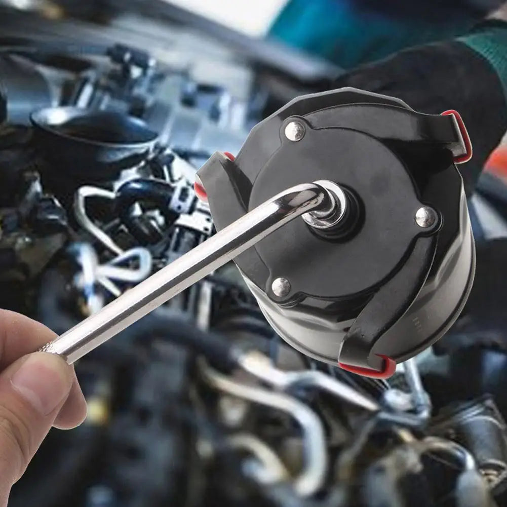 Car Oil Filter Wrench 3-Jaw Spanner Remover Repair Tools Oil Change Accessories Truck Trailer Off Road 4x4 Motorcycle Universal