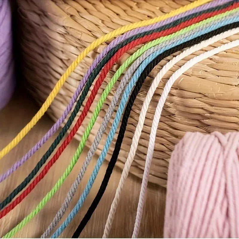 2.0cm100m Lace Cord Cotton Cord String Craft DIY Sewing Hand Woven Decorative Wall Hanging Bohemian Party Home Decor