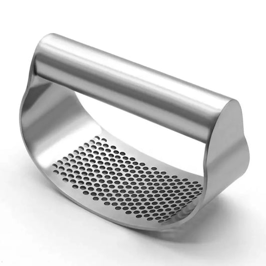 Stainless Steel Garlic Press Manual  Mincer Chopping  Tools Curve Fruit Vegetable Cooking Kitchen Gadgets Home Appliance Kitchen
