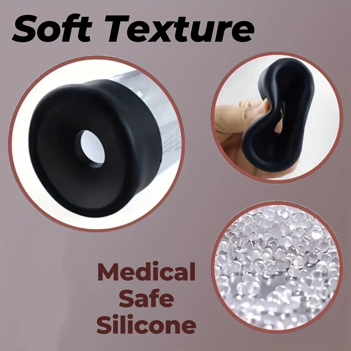 Male Manual Penis Pump Penis Enlarger Negative Pressure Vacuum Pump Big Dick Erection Enhancement Trainer Equipment Adult SexToy