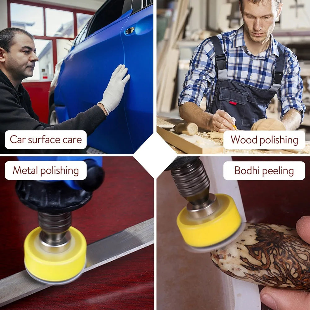 142pcs 1Inch Sanding Discs Pads Set 100-3000 Grit Abrasive Polishing Pad Kit For Rotary Tool Sandpapers Accessories Dropshipping