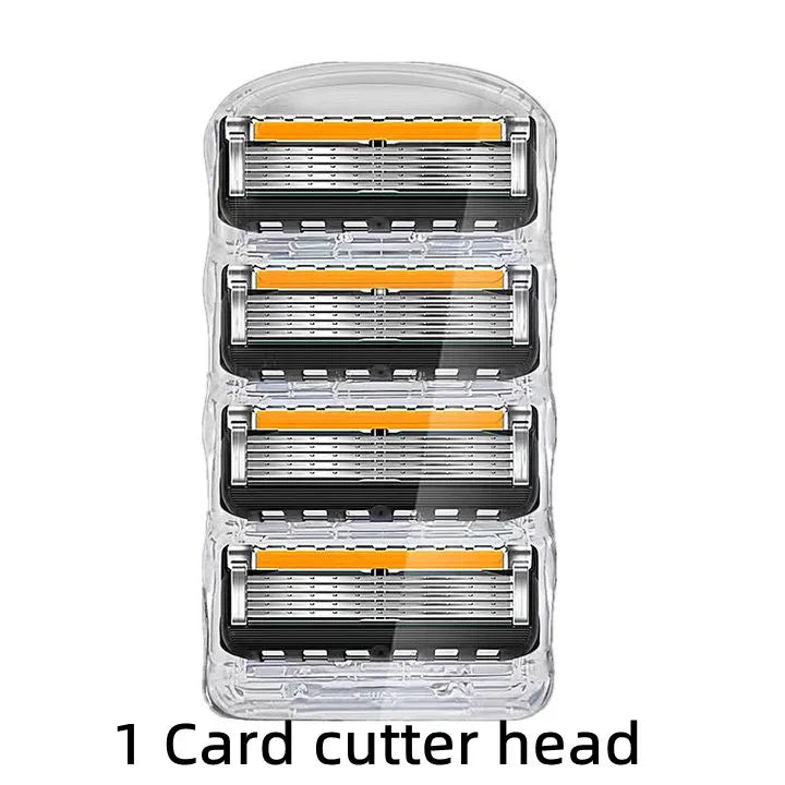 CC002-Razor cycle replaces shaver 5-layer shaving head replaces professional razor blades