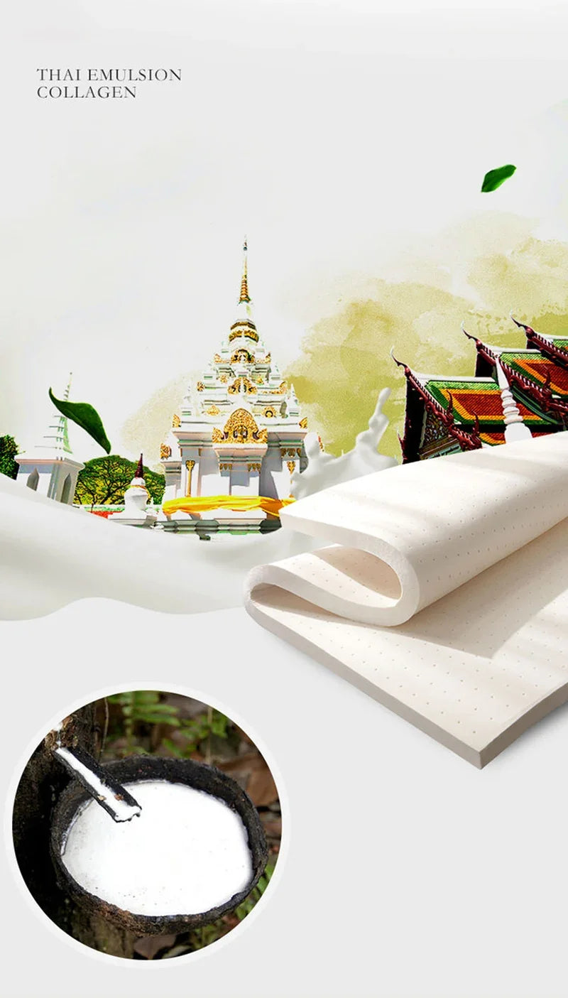 Mattress Topper  Knitted Cotton Soft Foam Tatami Mattresses Intercalated Latex Thickened Sponge Cushion Folding Mattresses Mat