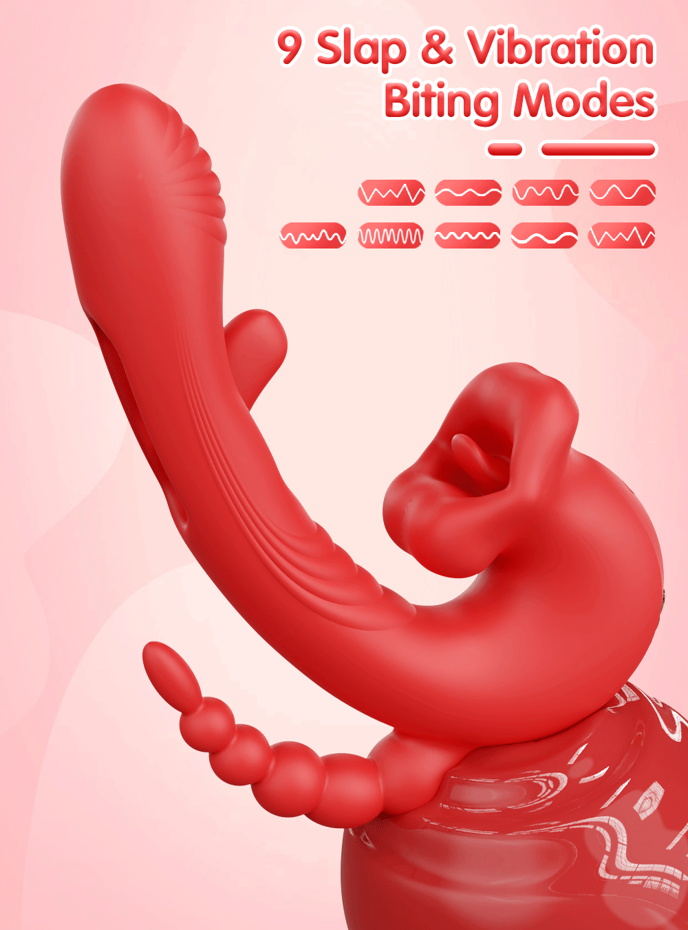 Vibrator Adult Sex Toys for Women Female Masturbation Tools Mouth Tongue Licking Sucking Vibrators G Spot Clit Anal Stimulation