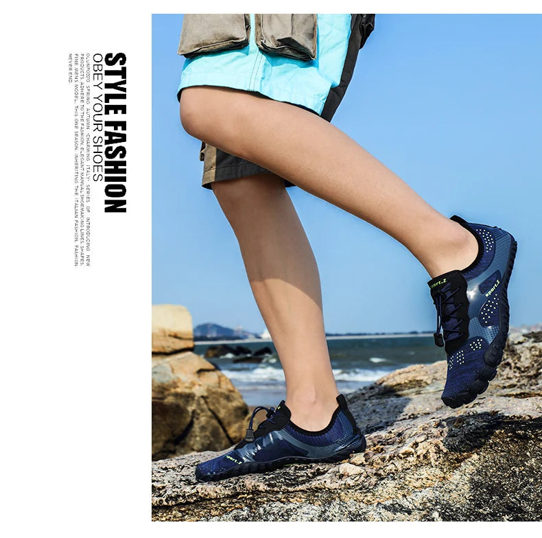 Water Shoes for Women Men Barefoot Shoes Upstream Breathable Beach Shoes Sport Shoe Quick Dry River Sea Aqua Shoes  cycling shoe