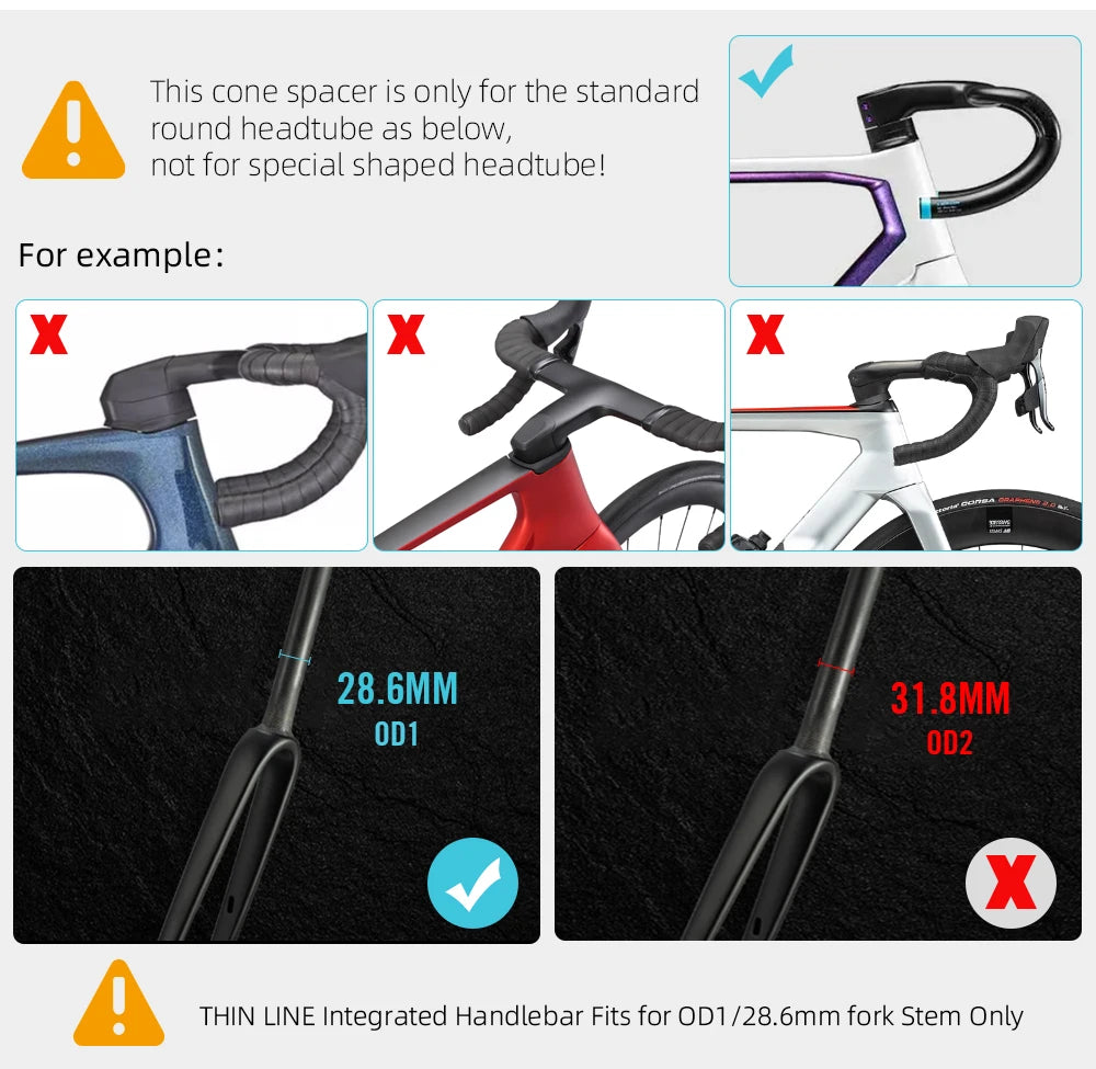 LEXON Full Carbon Road Integrated Handlebar Ultralight Road Bike Handlebar T1000 Racing Bent Bar, Bicycle Accessories 28.6mm