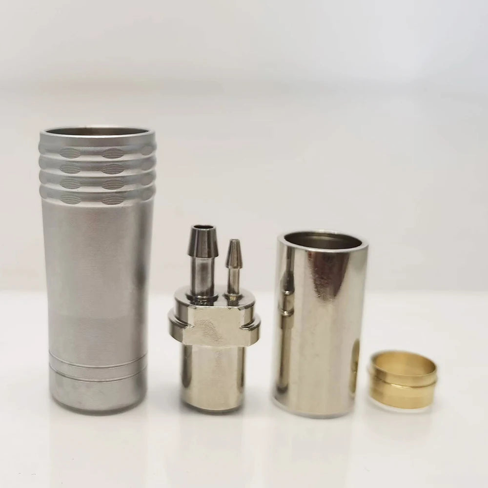 JNSUR 2/4 Holes Dental Handpiece Connector Dentistry Turbine Adaptor Hose Connector Dental Chair Accessories Parts Dentist Lab