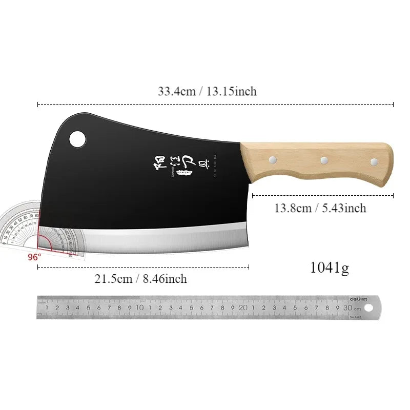 Household bone chopping knife, chopping knife, chopping knife, thickened and weighted, high hardness