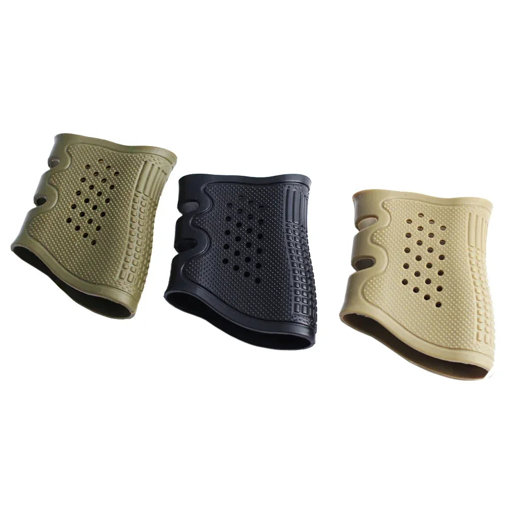 Tactical Holster Grip Rubber Glock19 Soft Sleeve Anti-slip Gun Pistol Glove Non-slip Protect Cover Airsoft Hunting Accessories