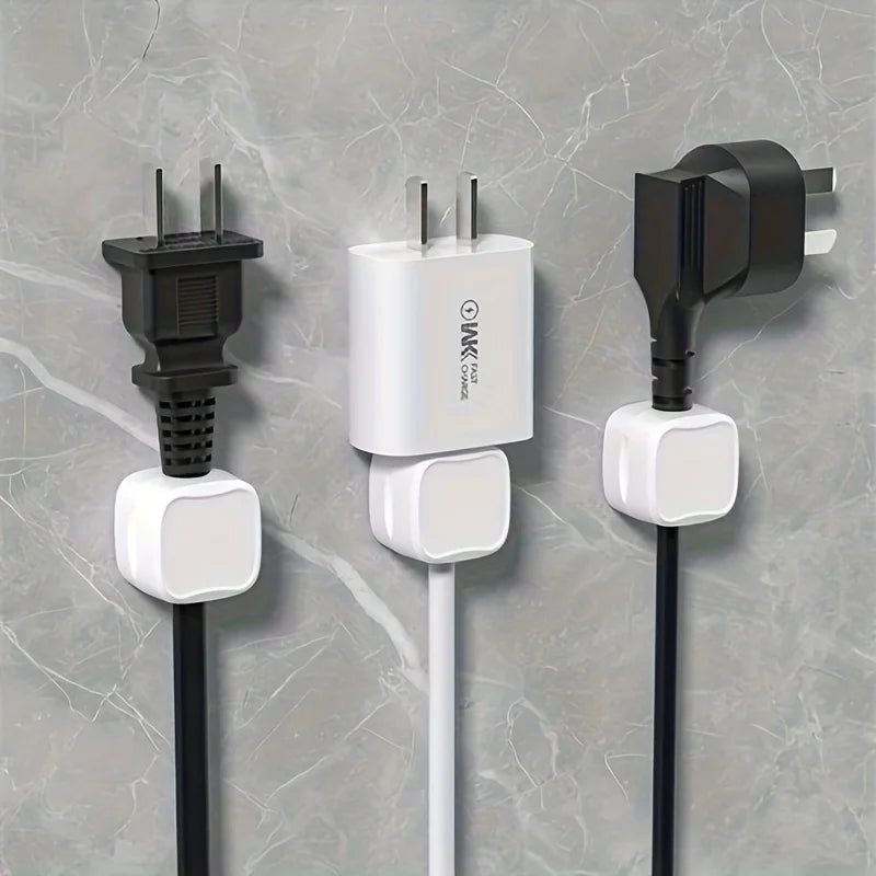 6pcs wire organizer bracket, magnetic desktop cable clamp management, bedroom, kitchen appliances, office supplies