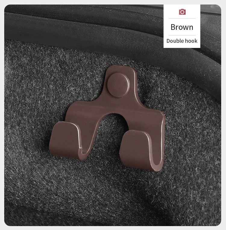 For BMW F20 F30 F36 G20 G30 G32 F10 G01 G02 G05 X1X2X3X4X5X6 Car Rear Trunk Storage Hooks Auto Boot Hook Organizer Accessories