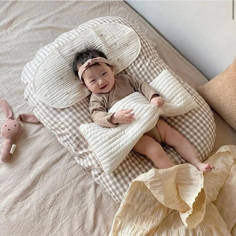 INS Newborn Bionic Bed Safety Uterine Bed Crib Baby Anti-shock Bed Middle Bed  Crib Travel Bed Baby Nest Baby