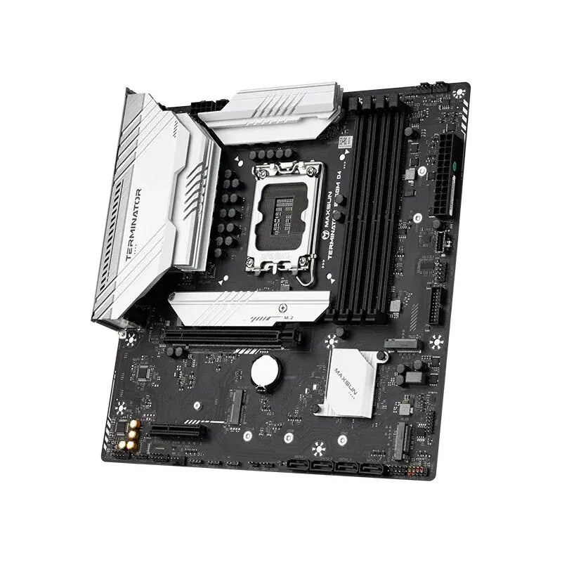 MAXSUN B760M Motherboard LGA1700 DDR4 128GB Supports Intel 14th 13th 12th CPU (12400F/13400F/13600) Desktop Computer Components