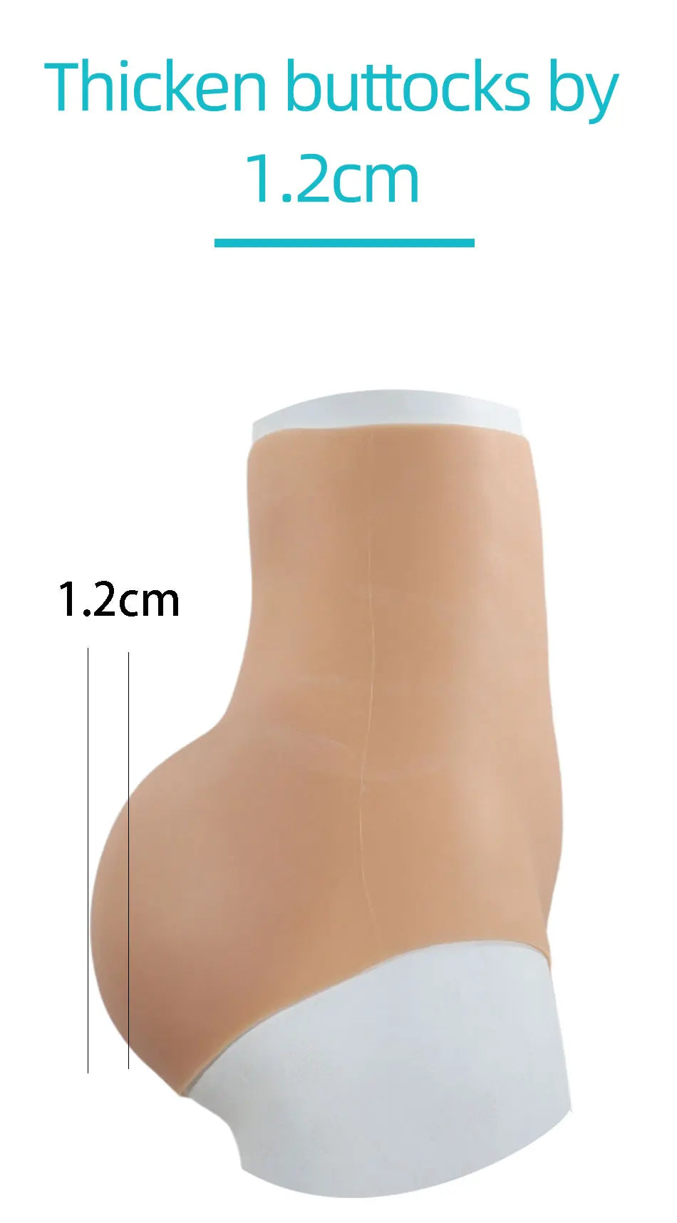 YUERUGOU Shaping Sexy Figure Body Shaping Sexy Silicone Hip Pants Fake Ass Sexy Hip Lady Bottom Tights New Silicone Ass