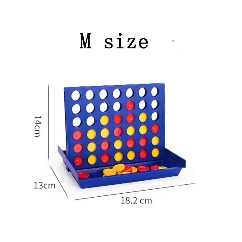 Foldable Children's Online Board Game Classic Battle 4 Chess Family Toys Early Puzzle Thinking Training Gifts