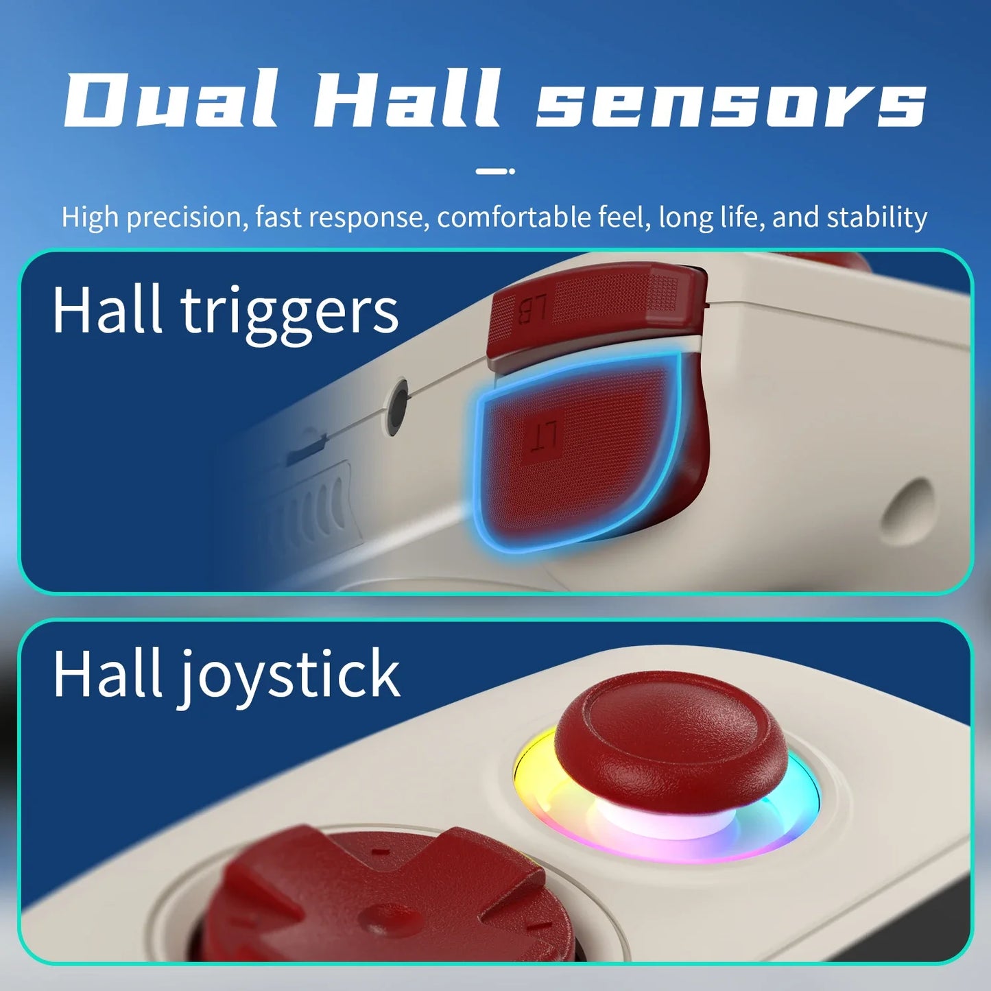 ANBERNIC RG Cube Handheld Game Console 3.95'' IPS Touch Screen Android13 RGB Lighting Effect RGCUBE Streaming Retro Video Player