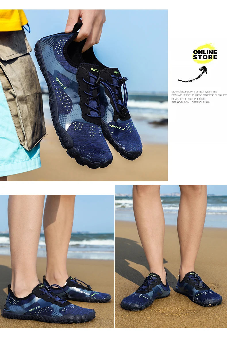 Water Shoes for Women Men Barefoot Shoes Upstream Breathable Beach Shoes Sport Shoe Quick Dry River Sea Aqua Shoes  cycling shoe