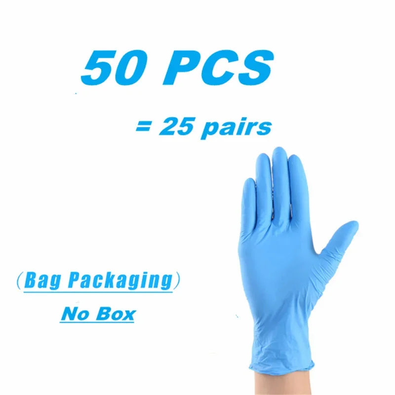 Kids Disposable Nitrile Gloves 5-15 Years Powder Free Students Children Gloves for Crafting Painting Gardening Cleaning­ Gloves