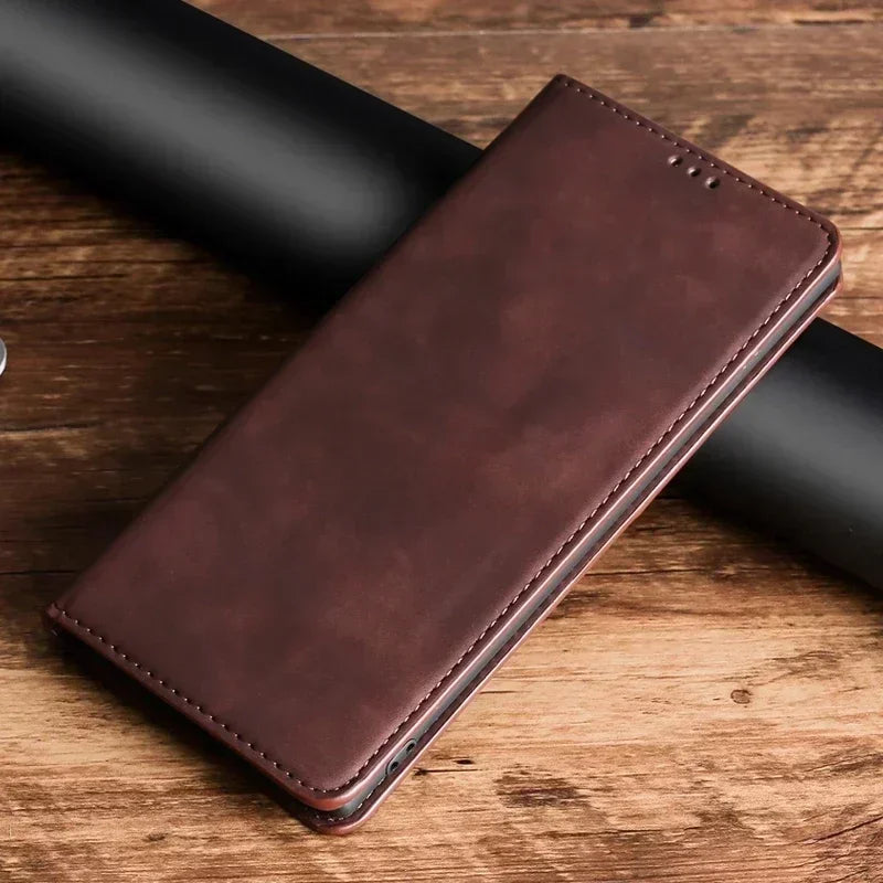 Flip Wallet Case For XiaoMi Poco C65 C51 C50 C40 F5 M6 M5s M4 M3 M2 F5 X5 X6 X4 GT X3 Pro NFC Pocophone F1 Leather Protect Cover