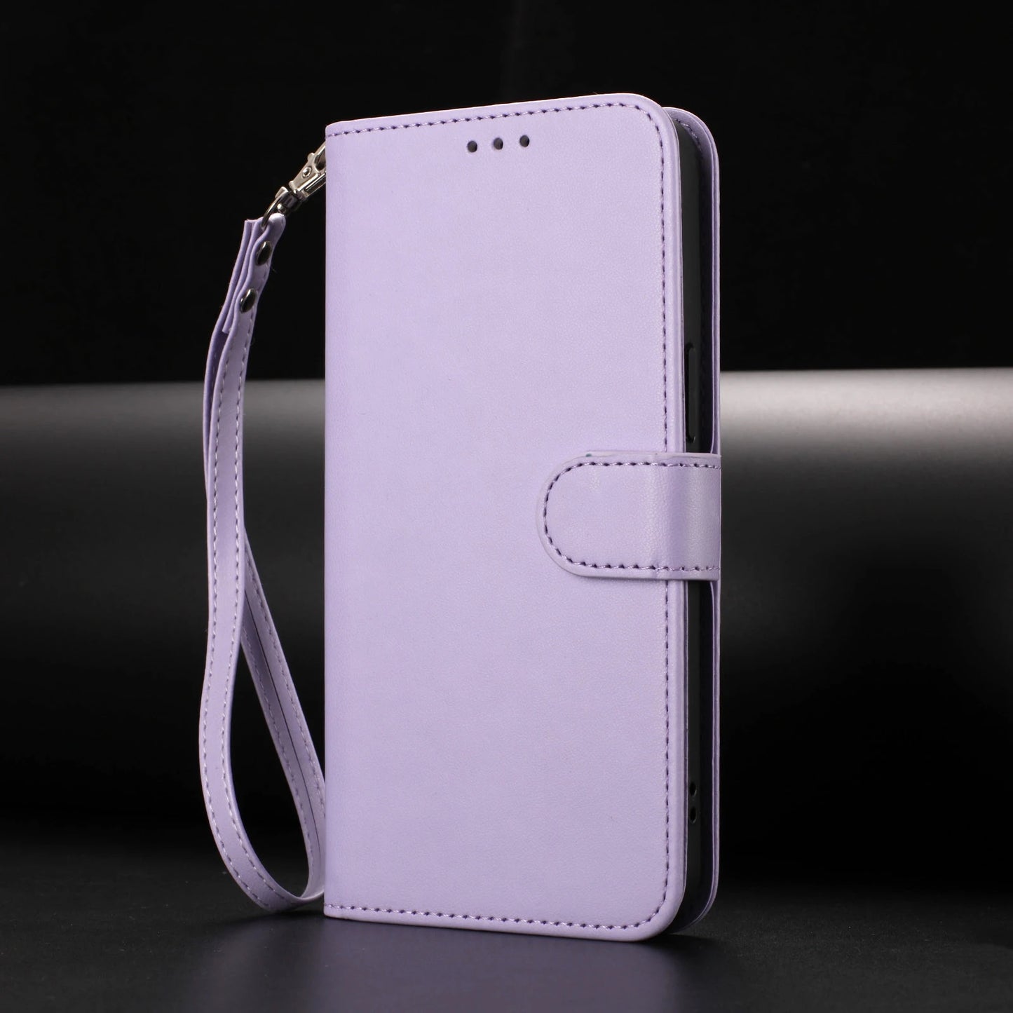 Leather Phone Case For Oppo A58 A57 A57e A57s A56 A55s A55 A54 A53s A52 A40 A40M A38 A36 A32 A18 A17 Card Slot Flip Wallet Cover