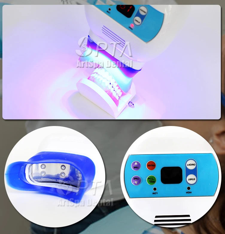 Dentist Tooth Whitening Machine Utilizes Cold Light Technology Effectively Whiten Teeth Dental Unit Chair Features Blue Light