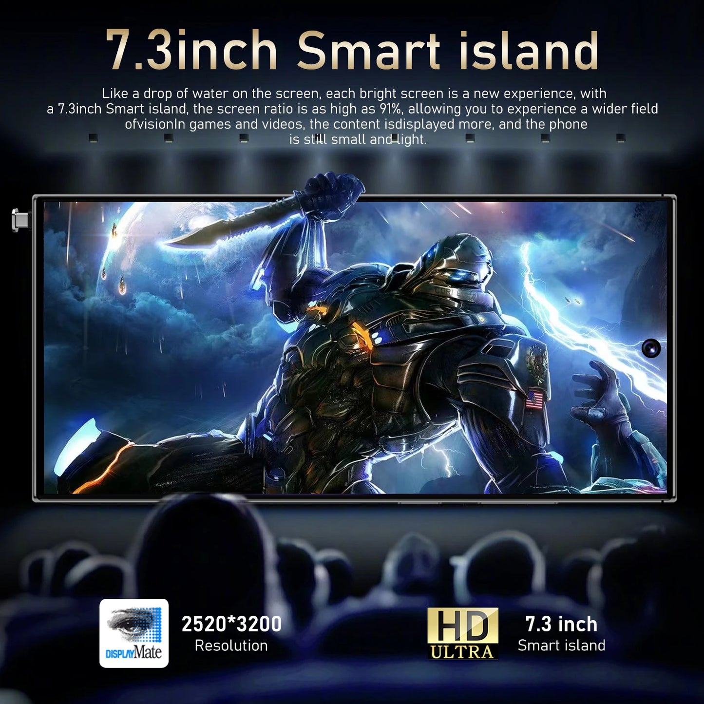 HOT 2025 new S25 Ultra original intelligent 5G dual card dual standby Android 14 system global version phones 8000mAh battery