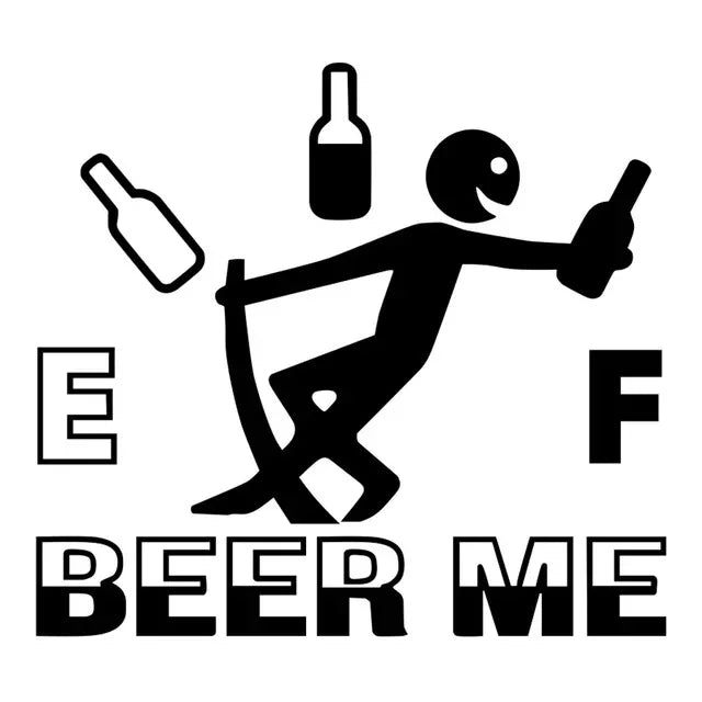 Fuel Tank Cap Cover High Gas Consumption Decal Fuel Gage Empty Vinyl Funny Car Stickers Scratch Paste Sticker