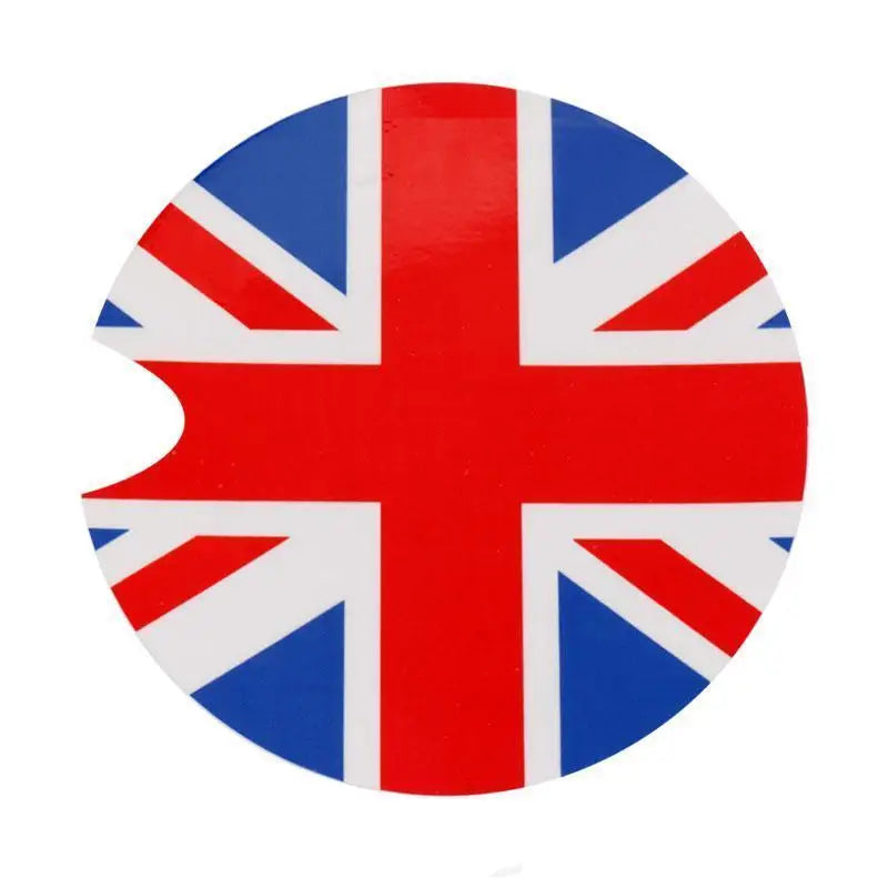 Gas Fuel Tank Cap Stickers Cover Car Sticker Decals  for Car Mini Cooper Clumban F55 F56 R55 R56 R60 R61 Car Styling 11CM