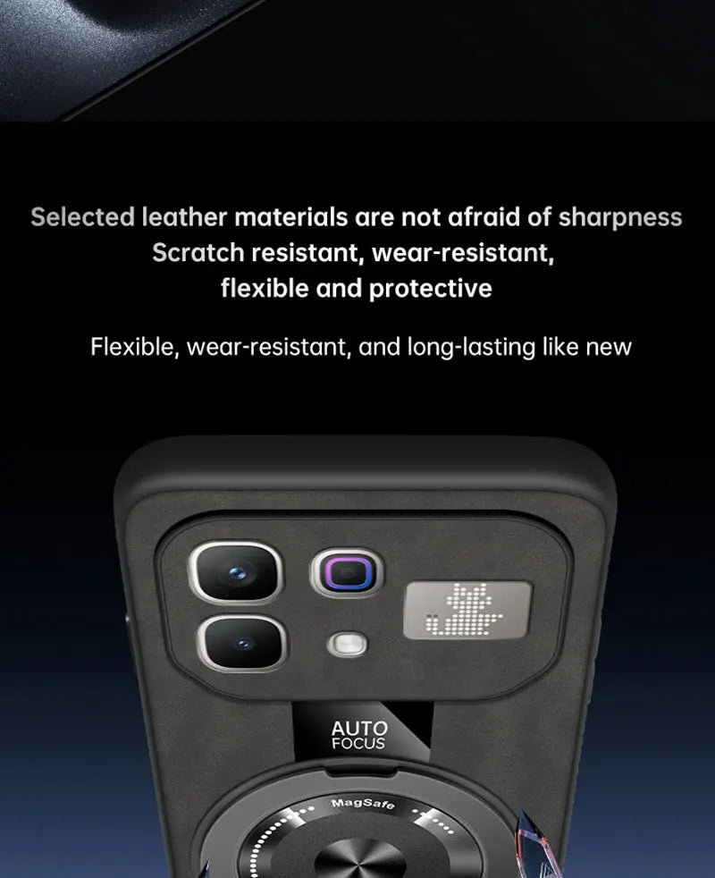 For Infinix Note 60pro Luxury Magnetic Capa de celular leather Case 360-degree rotating stand Cover Shockproof Bumper Funda