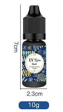 Quick Drying UV Resin Adhesive Colorless Transparent Ultraviolet Liquid UV Curing Use Craft DIY 10/25/30/50/60/100g