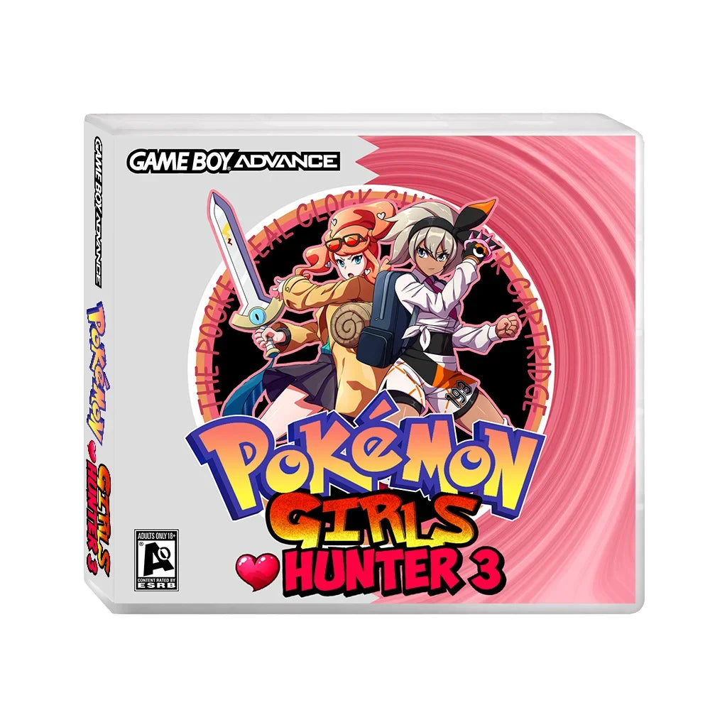 GBA RTC Pokemon  Real Clock  New Version 2.0 Game Card  Featured Popular English Games