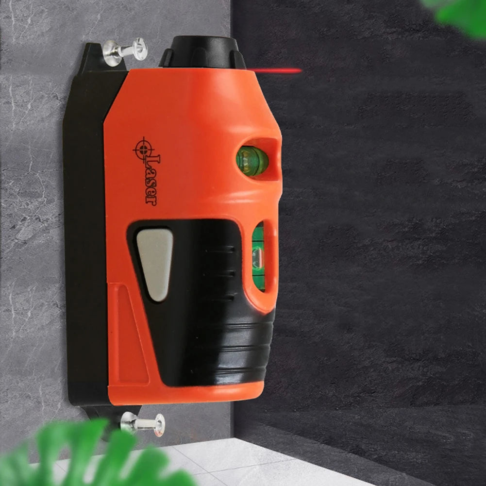 Mini Portable Laser Level Vertical Horizontal Laser Line Projection Measuring Tools Vertical Spirit Level Tool Laser Level