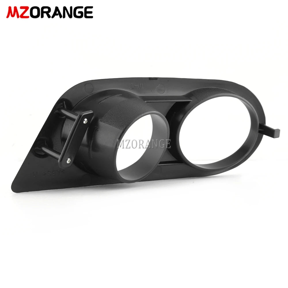 Carbon Fiber Fog Light Cover for BMW E46 M3 2001-2006 Glossy Black Fog Lights Grill Frame Surrounds Air Duct Fog Lamp Hood