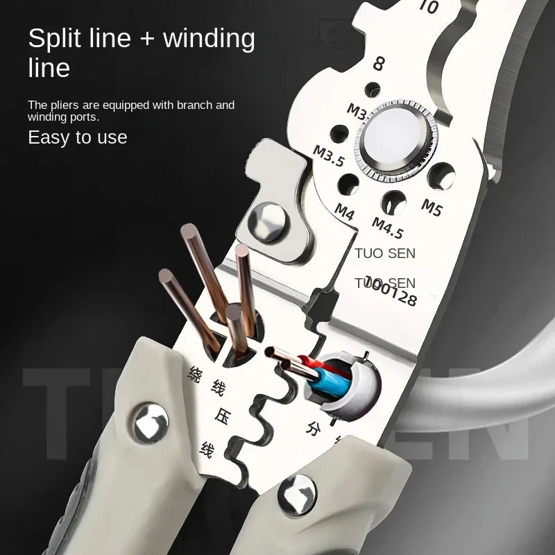 Pliers, multi-functional electrical pliers, wire stripping pliers, electrical special